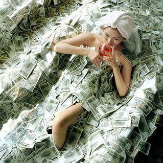 rich-woman-bathing-in-dollars